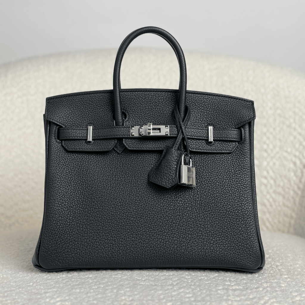 Black Leather Handbag for Women | Timeless Structured Tote