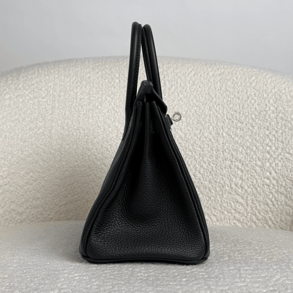 Black Leather Handbag for Women | Timeless Structured Tote
