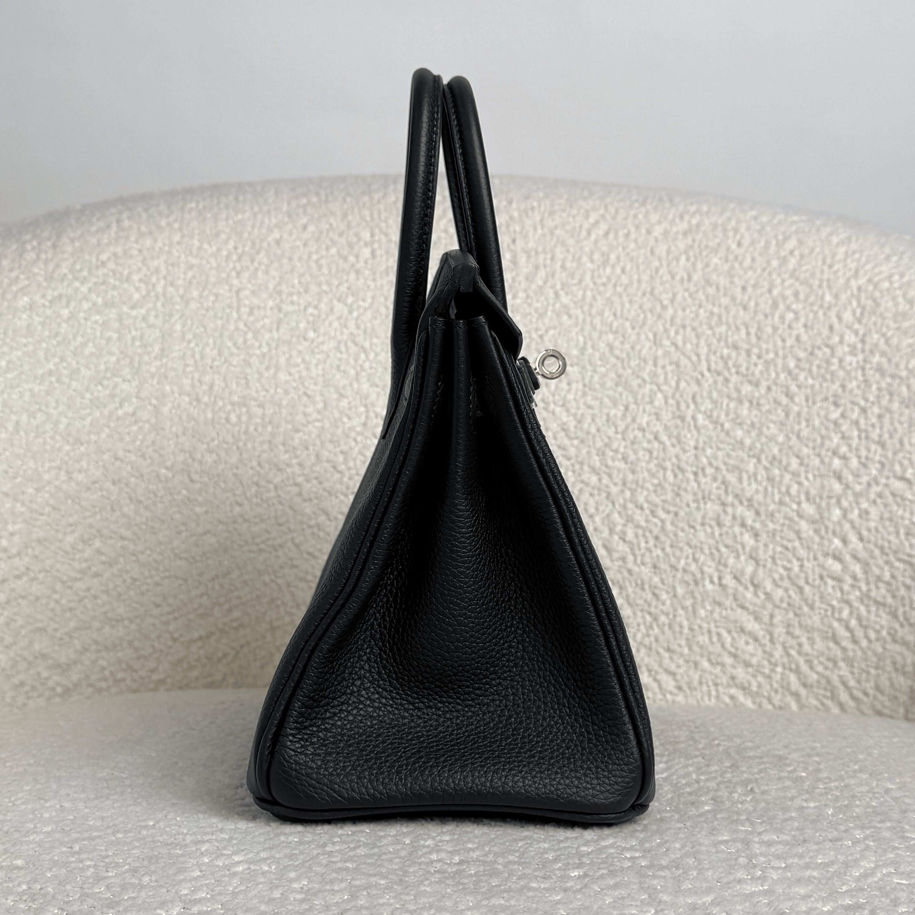 Black Leather Handbag for Women | Timeless Structured Tote