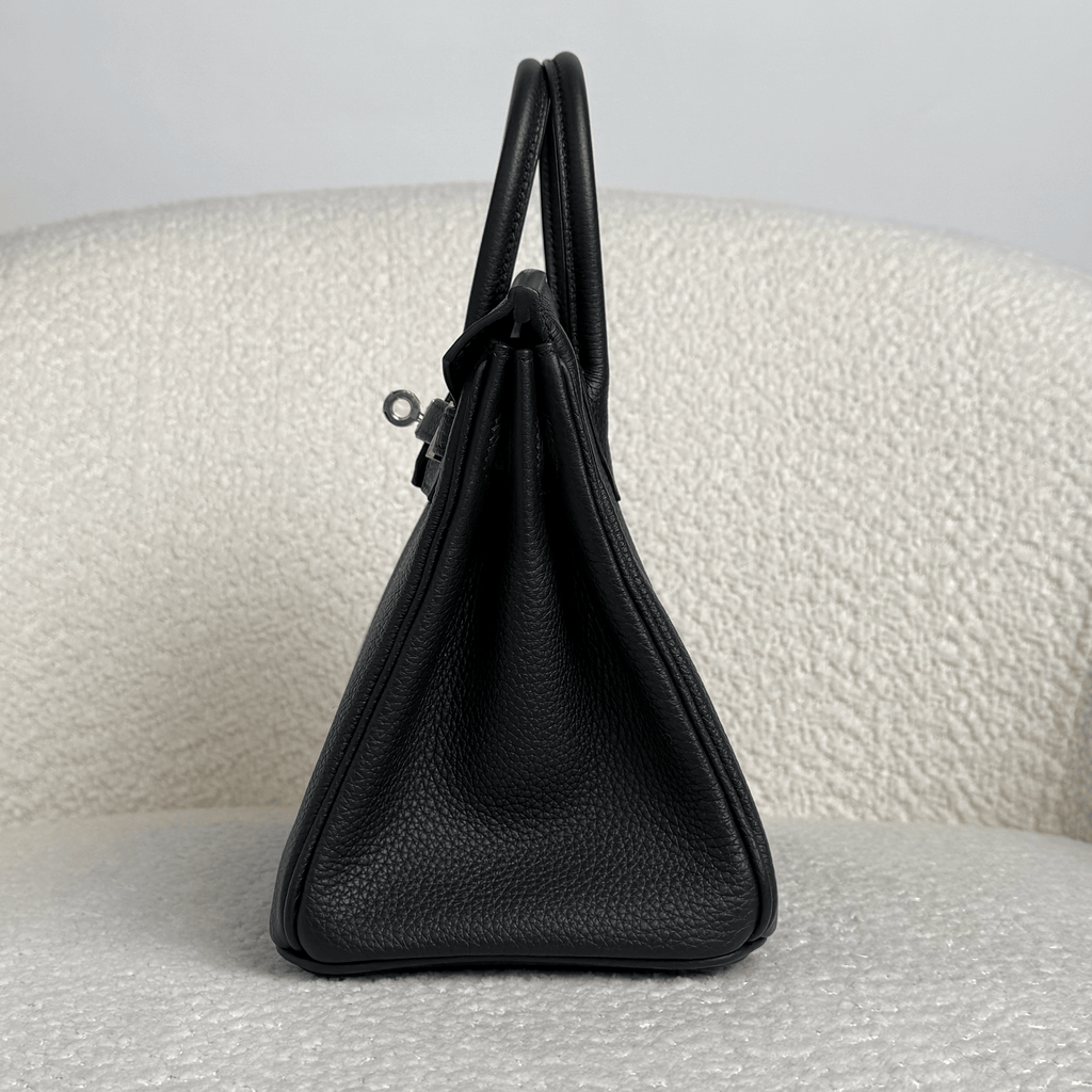 Black Leather Handbag for Women | Timeless Structured Tote