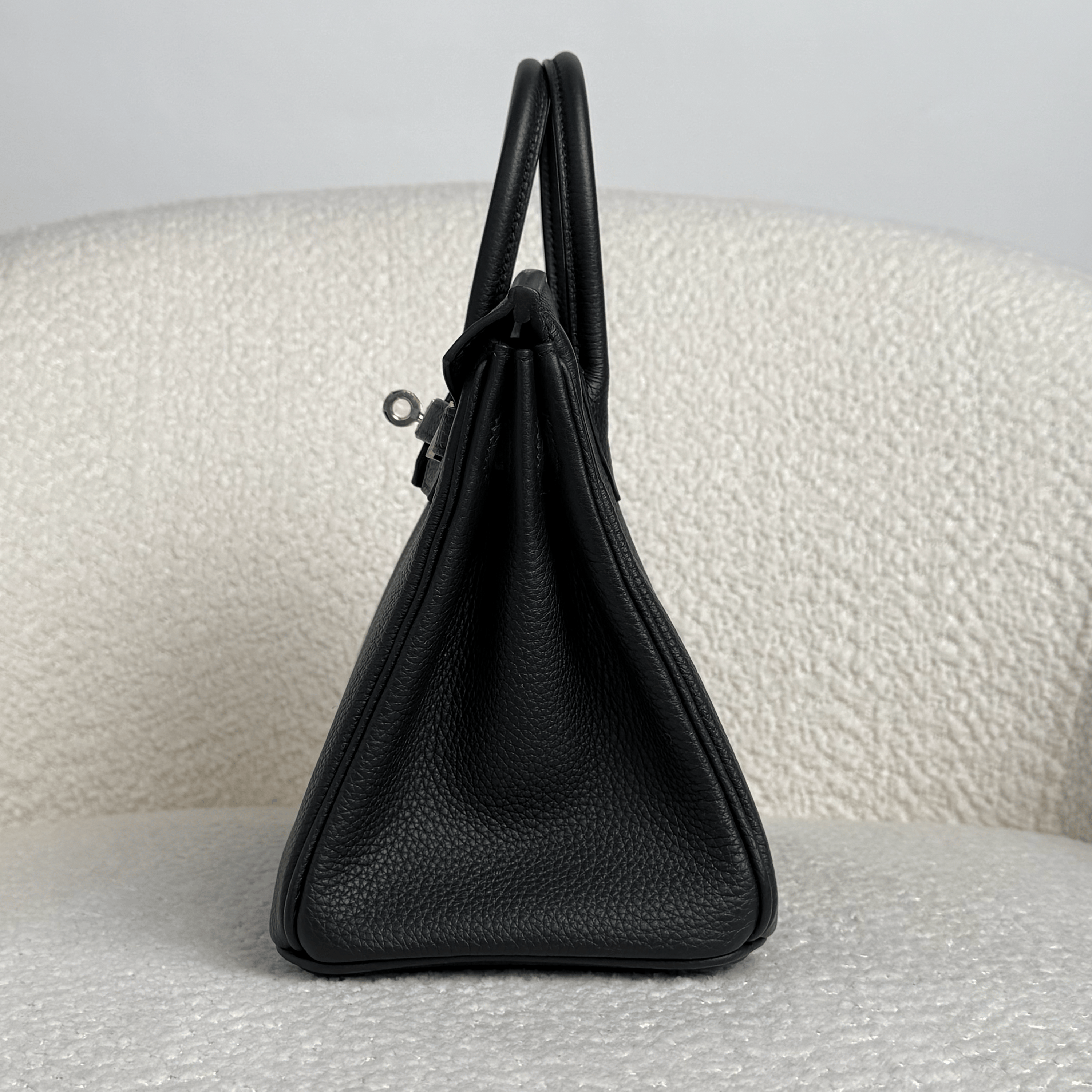 Black Leather Handbag for Women | Timeless Structured Tote